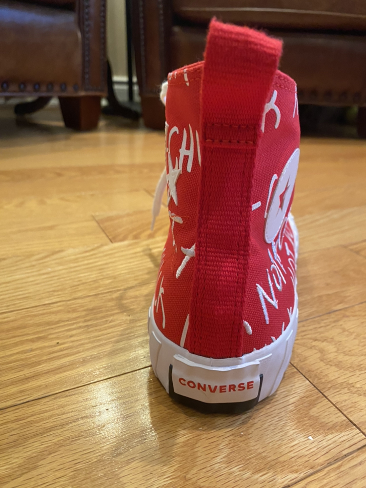 Converse high top not a chuck-red - photo 2