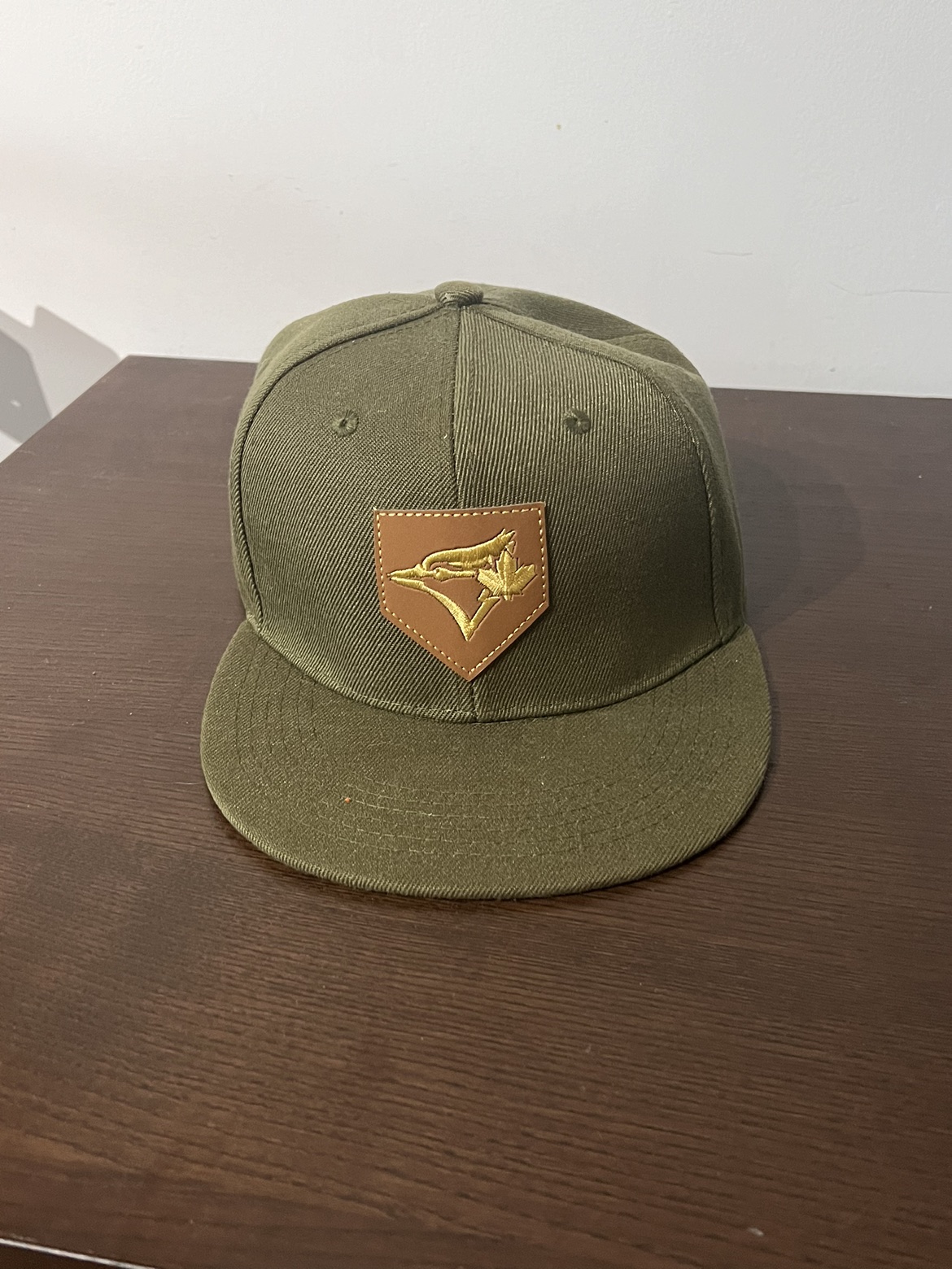 Blue Jays home plate armed forces giveaway hat from 2022 thumbnail