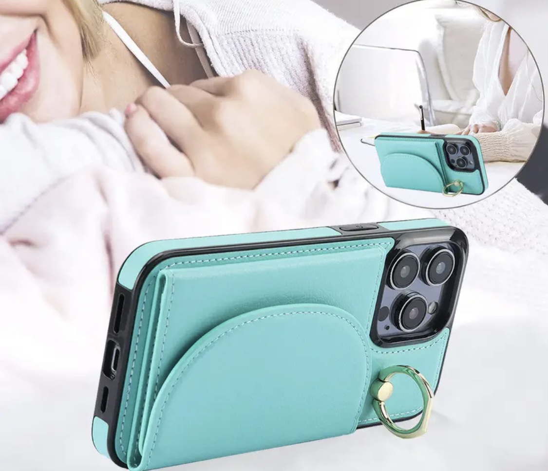 iPhone 11 Pro cover, has slim wallet and a ring for holding!🥰🥰 image indicator(5)