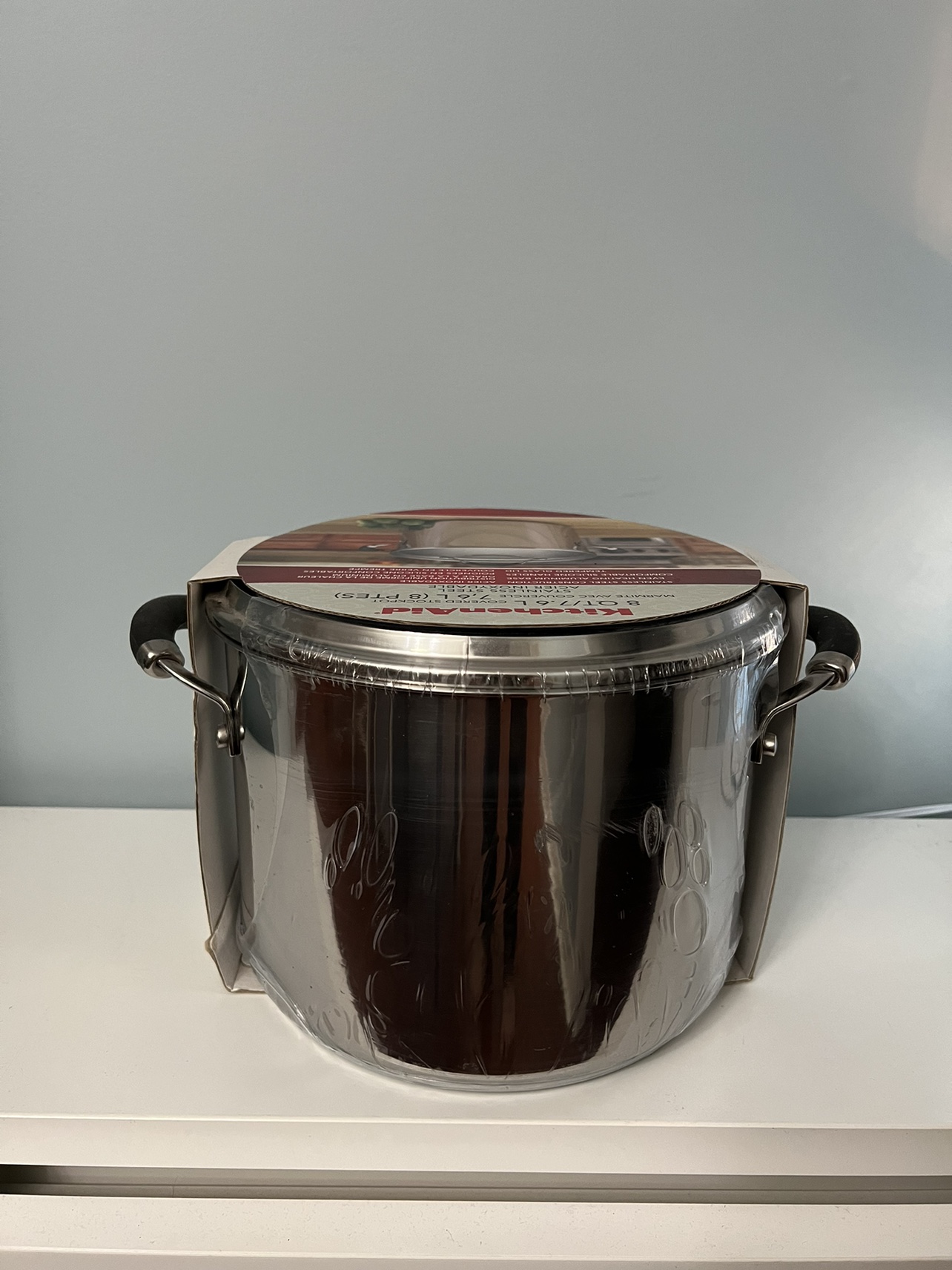 Brand New Sealed Kitchen Aid Cooking Pot 8qt,7.6L - photo 3