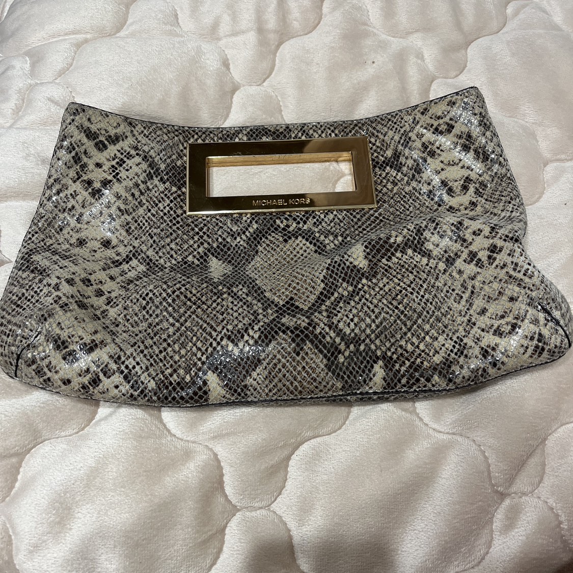 Michael kors clutch bag thumbnail