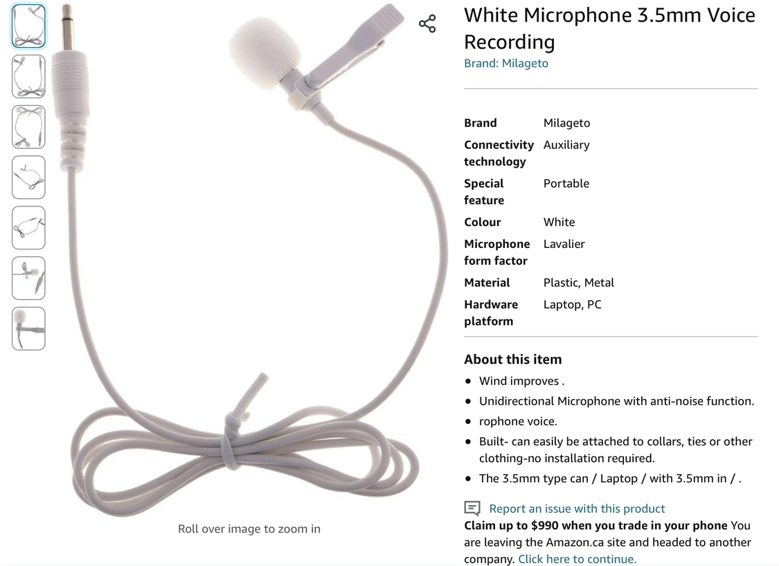#freecycle microphone 3.5mm💝 image indicator(2)