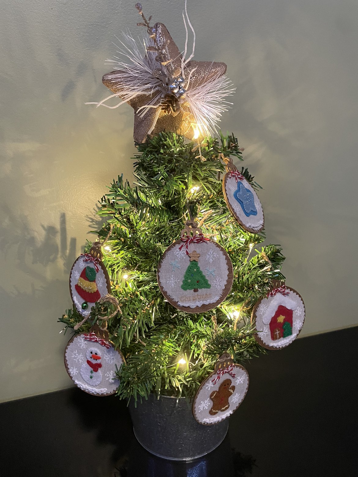 Christmas ornaments set of 6 (handmade) image indicator(4)