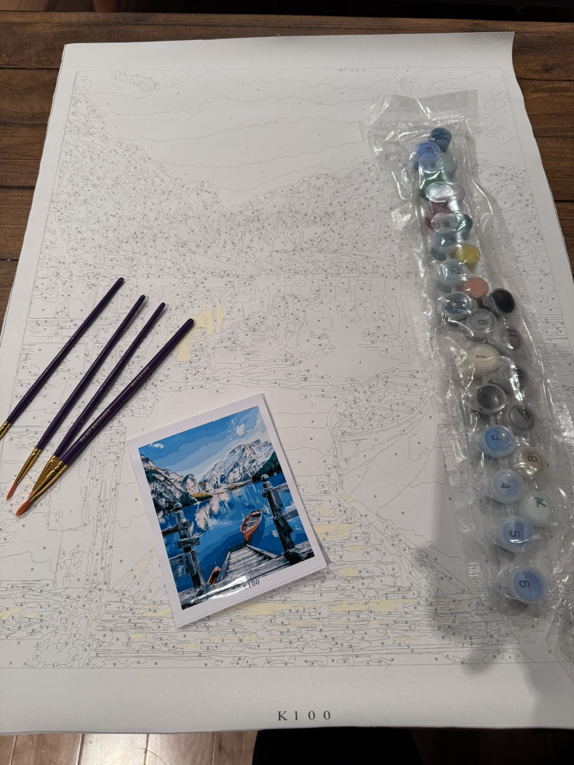 Paint by numbers