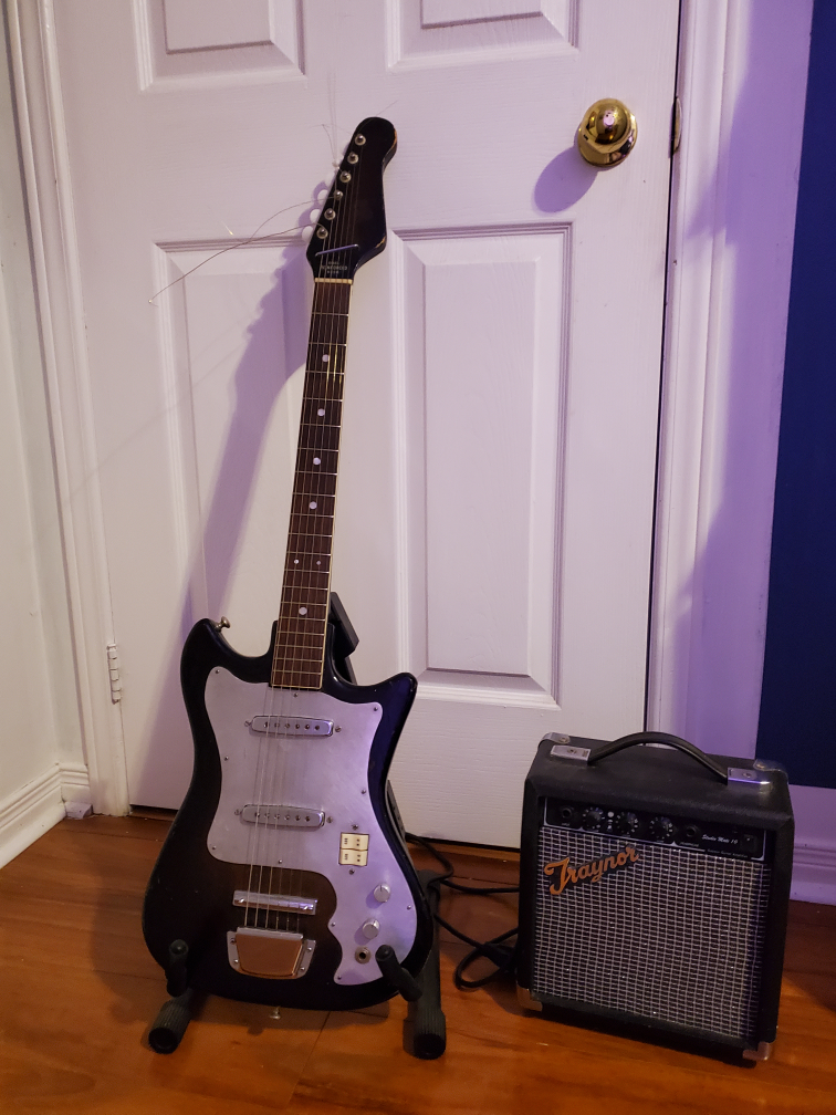 1960s Japanese Guitar and Amp thumbnail