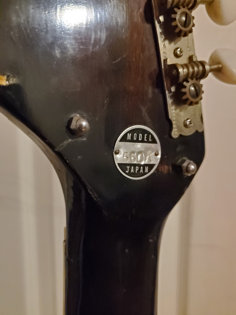 1960s Japanese Guitar and Amp - photo 2