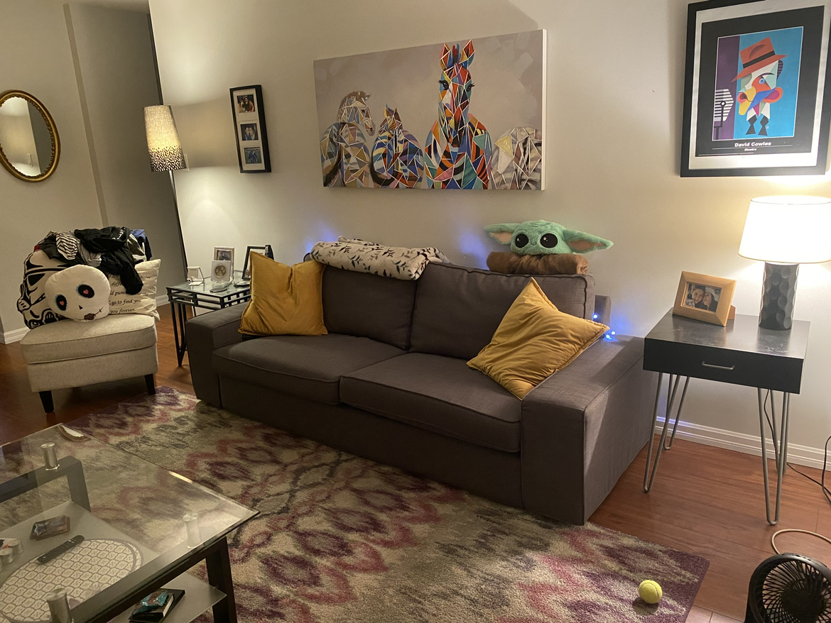 Grey Couch IKEA - photo 2