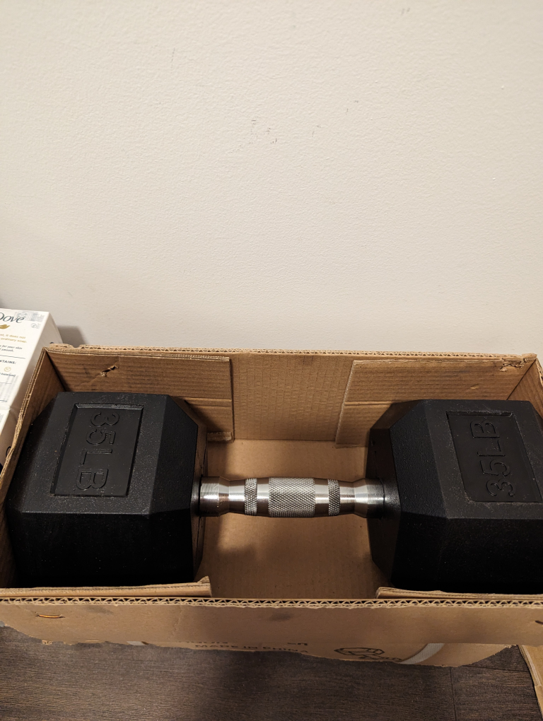 35 lbs dumbbell set thumbnail