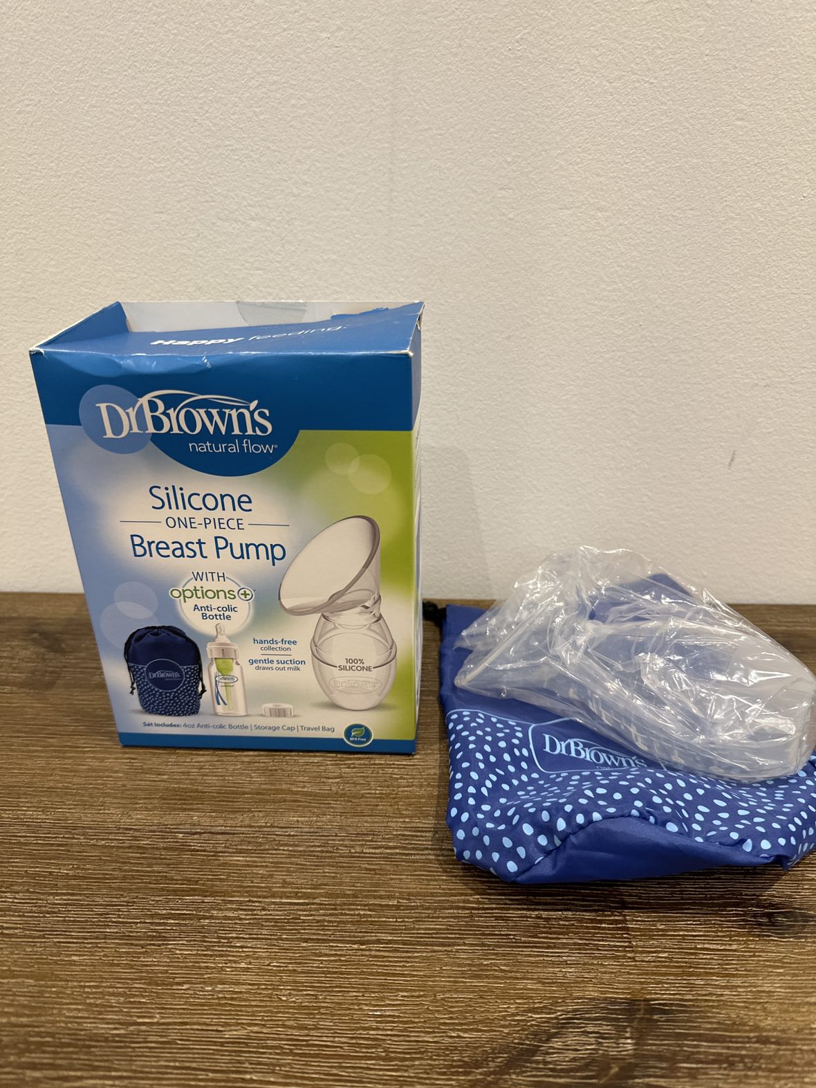 DrBrown silicone one piece breast pump thumbnail