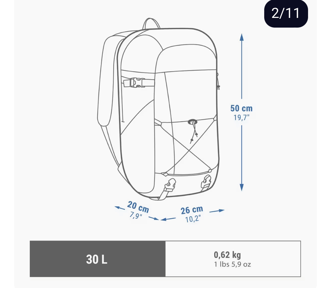 Decathlon Backpack - photo 2