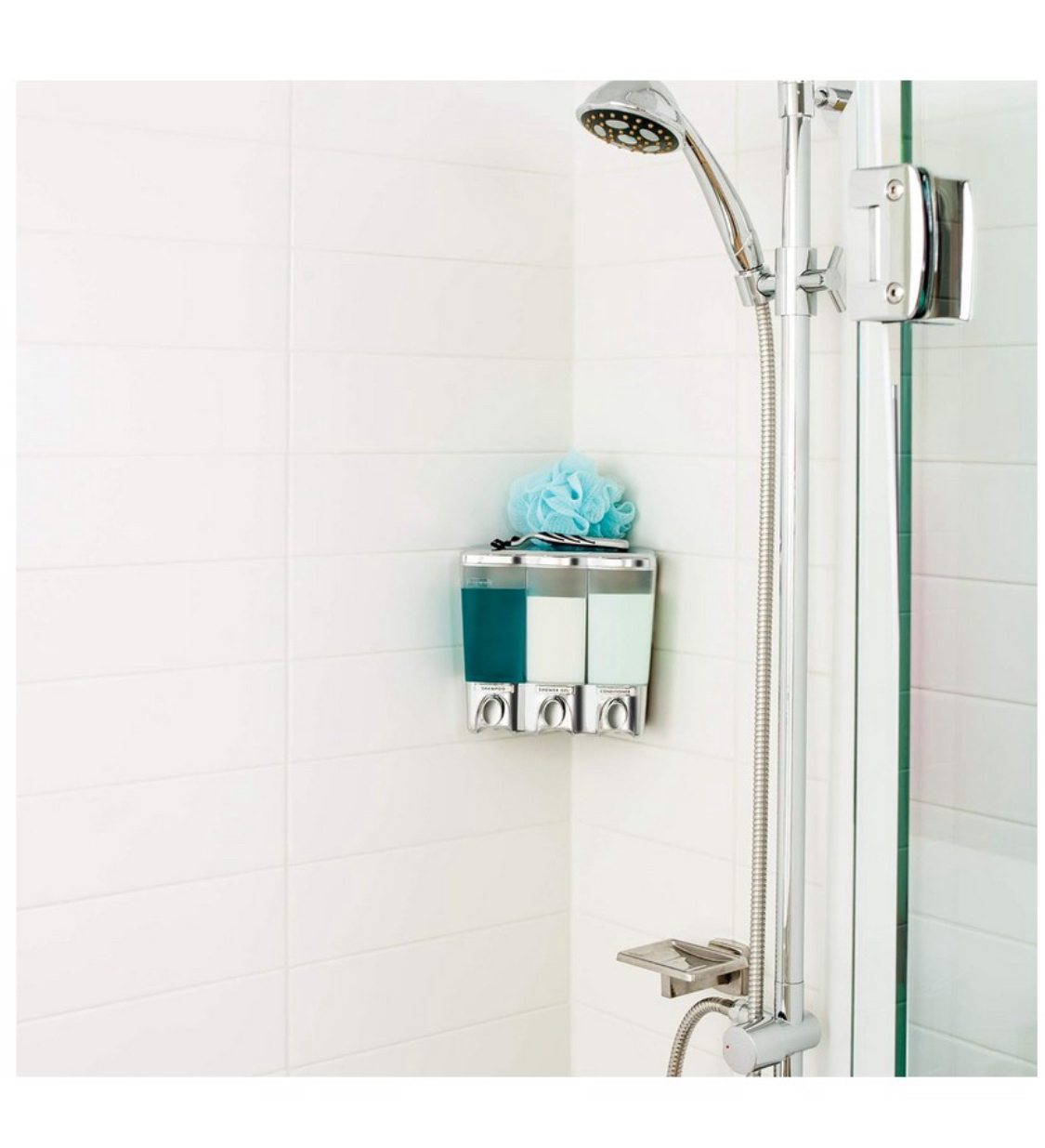 Soap dispenser with 3 chambers image indicator(4)