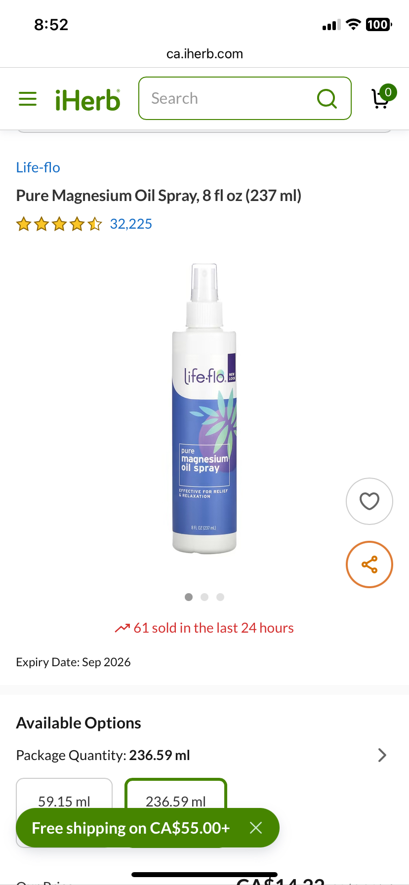 Magnesium oil spray - photo 3