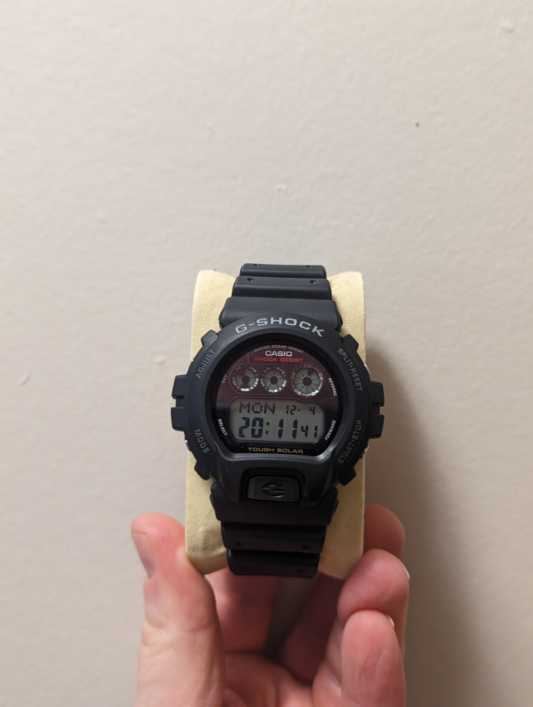 Casio G-Shock G-6900 Solar powered watch