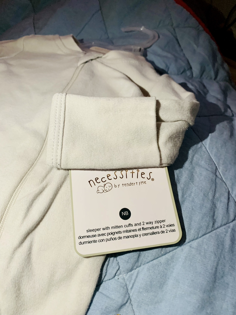 3 new Footsies baby sleepers newborn -9months image indicator(9)