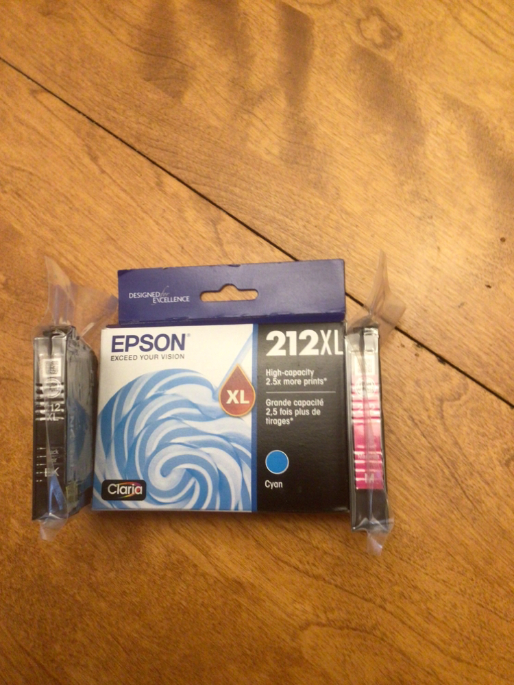 Epson wireless printer with ink image indicator(3)