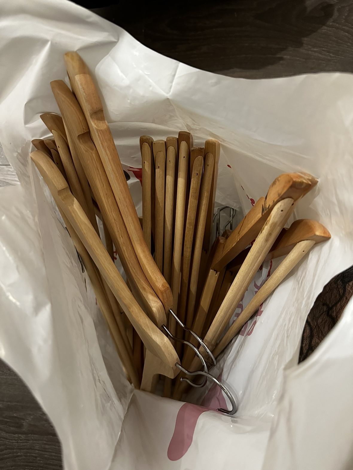 IKEA Wooden Hangers #freecycle
