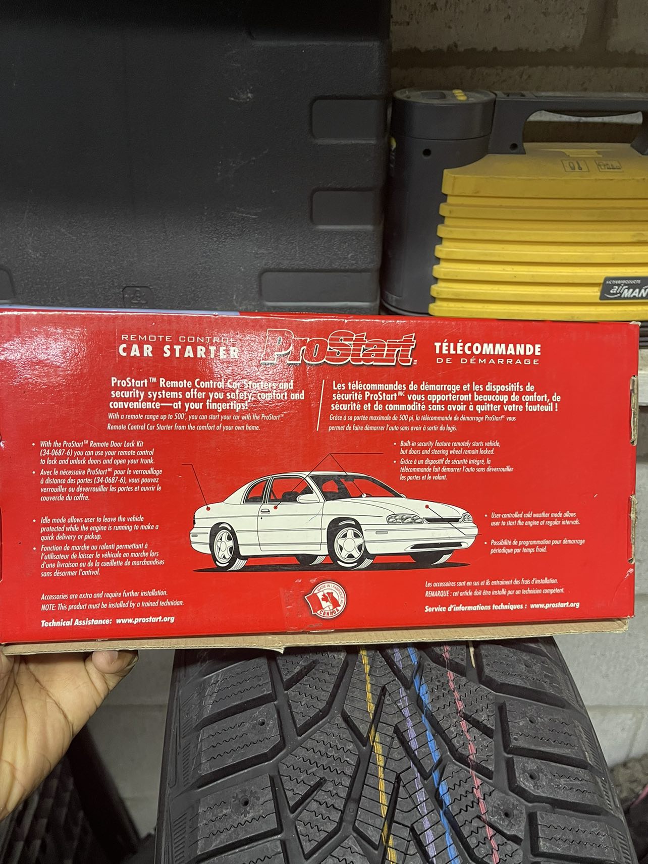 Manual transmission remote starter