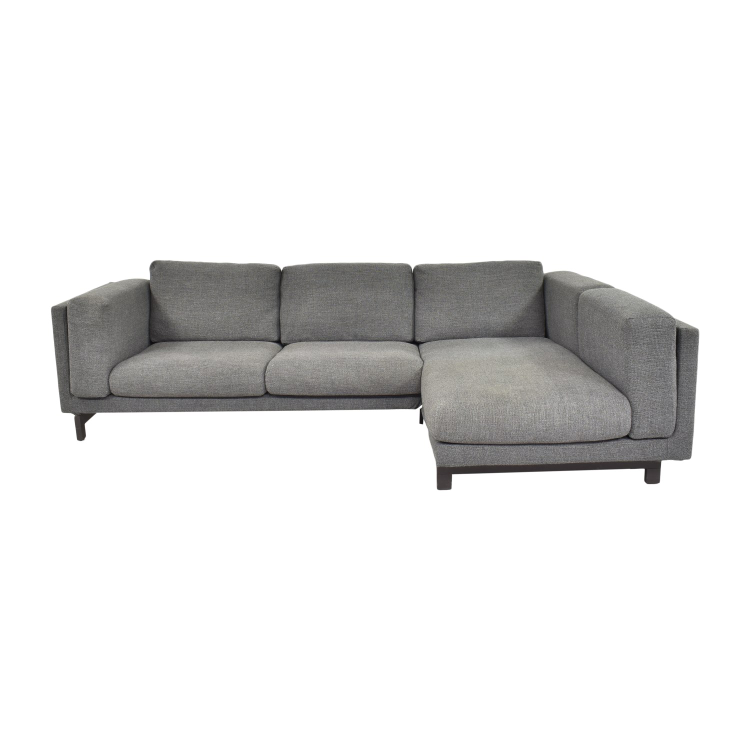 IKEA Nockeby Chaise Sectional Sofa MUST GO