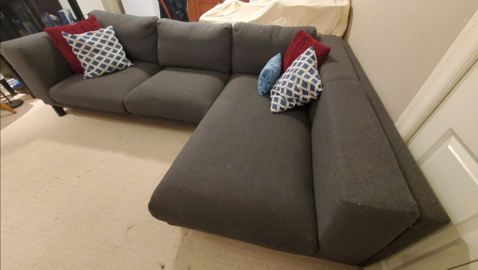 IKEA Nockeby Chaise Sectional Sofa MUST GO - photo 2