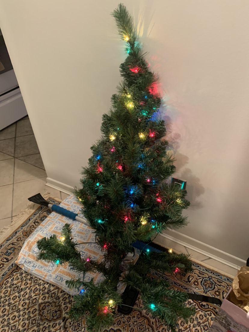 Christmas tree I got as gift. image indicator(2)