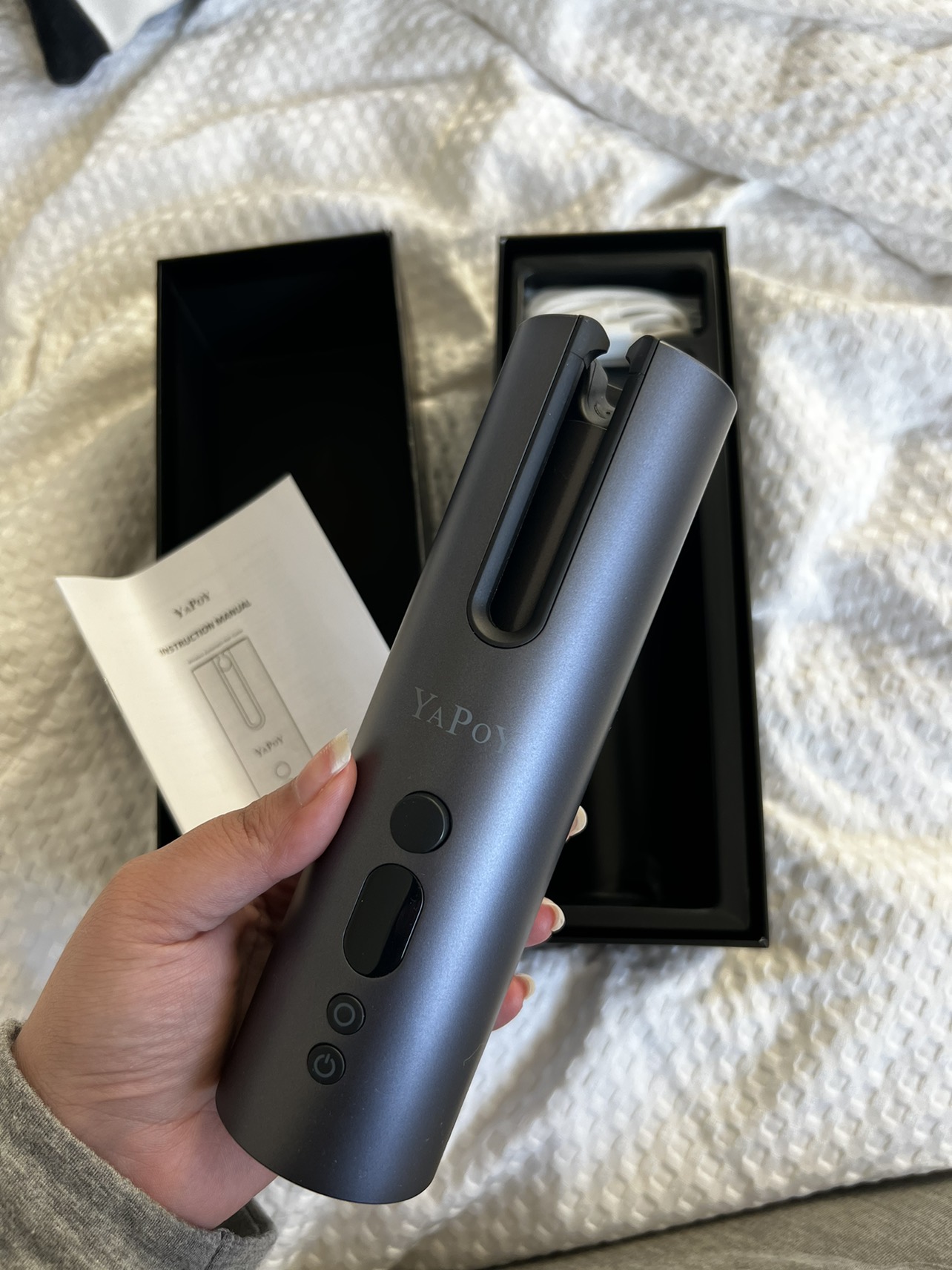 Yapoy wireless hair curler thumbnail