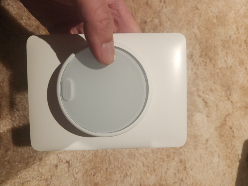 Nest thermostat with back READ thumbnail