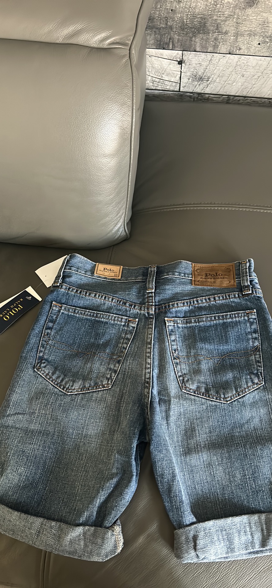 Brand new Ralph Lauren boys Jean shorts - photo 2