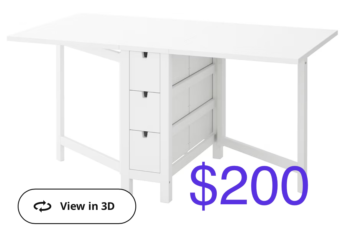 Foldable table