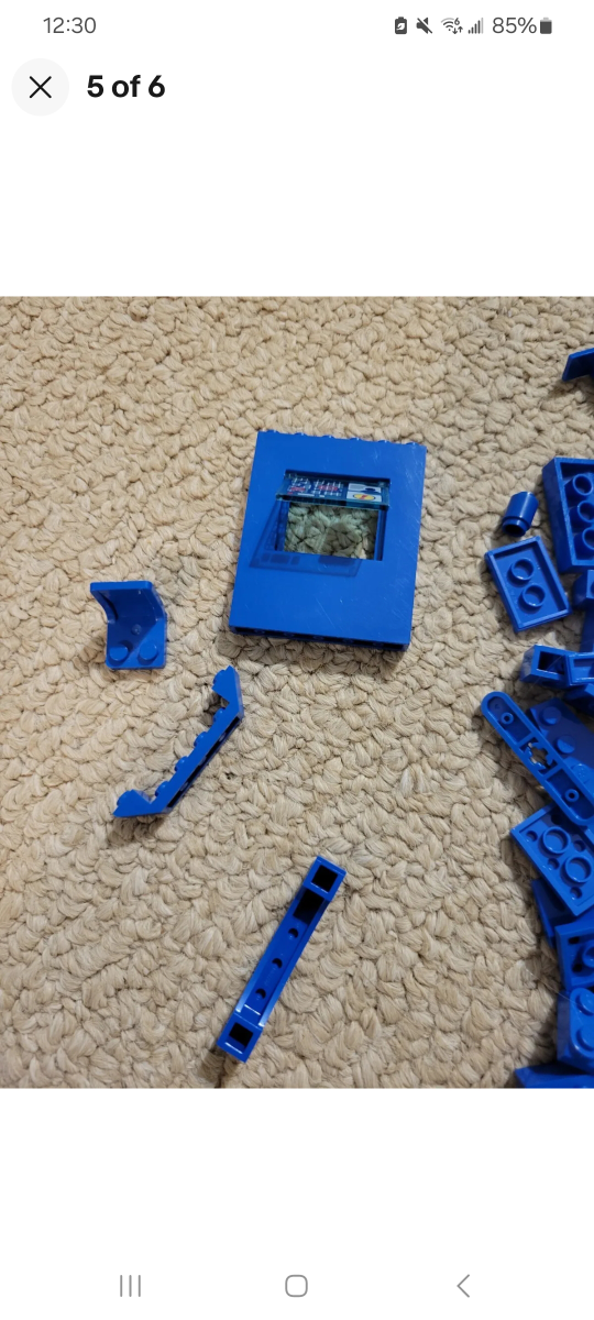 Lot of 750 Blue Lego Plates, Bricks, Slopes, Specialty Pieces image indicator(4)