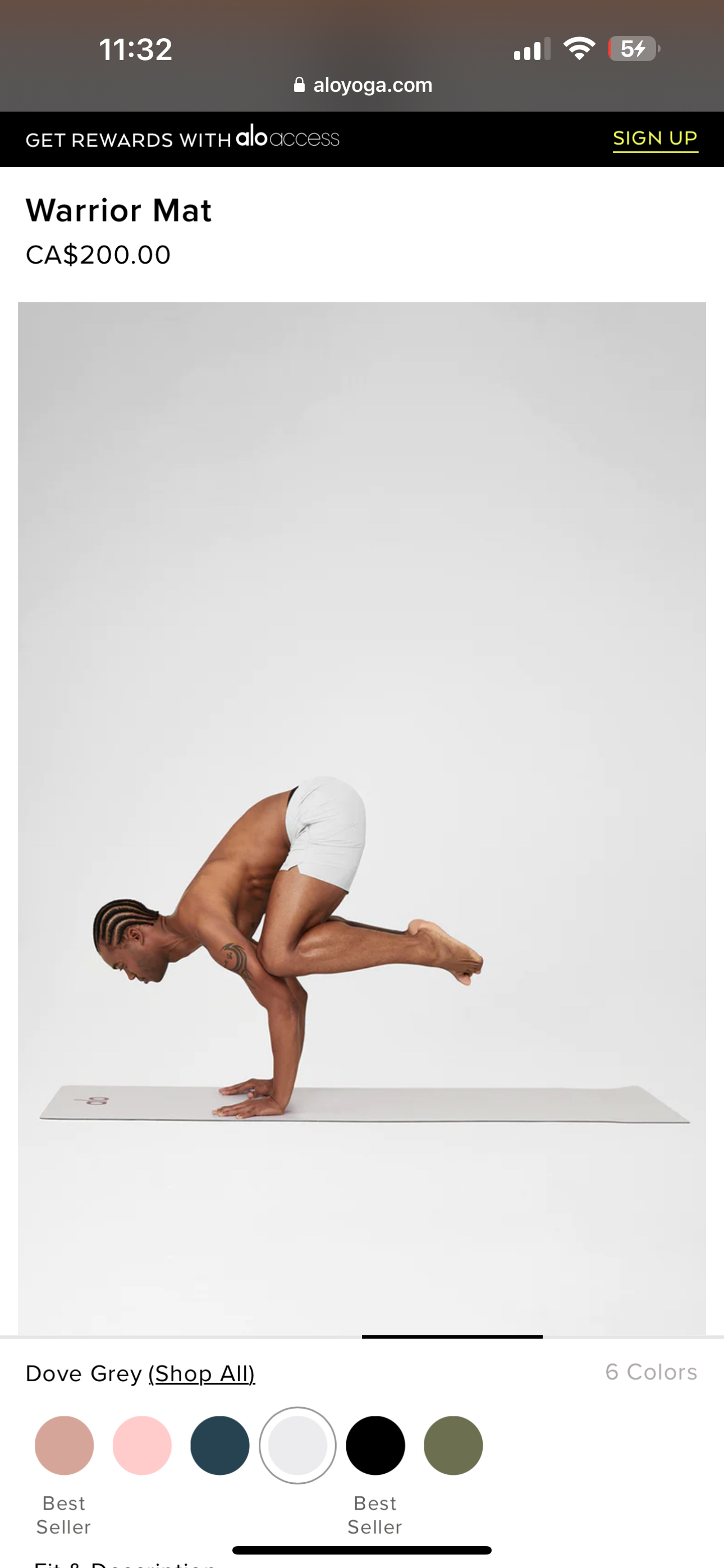 Alo yoga mat - New with shipping box image indicator(2)