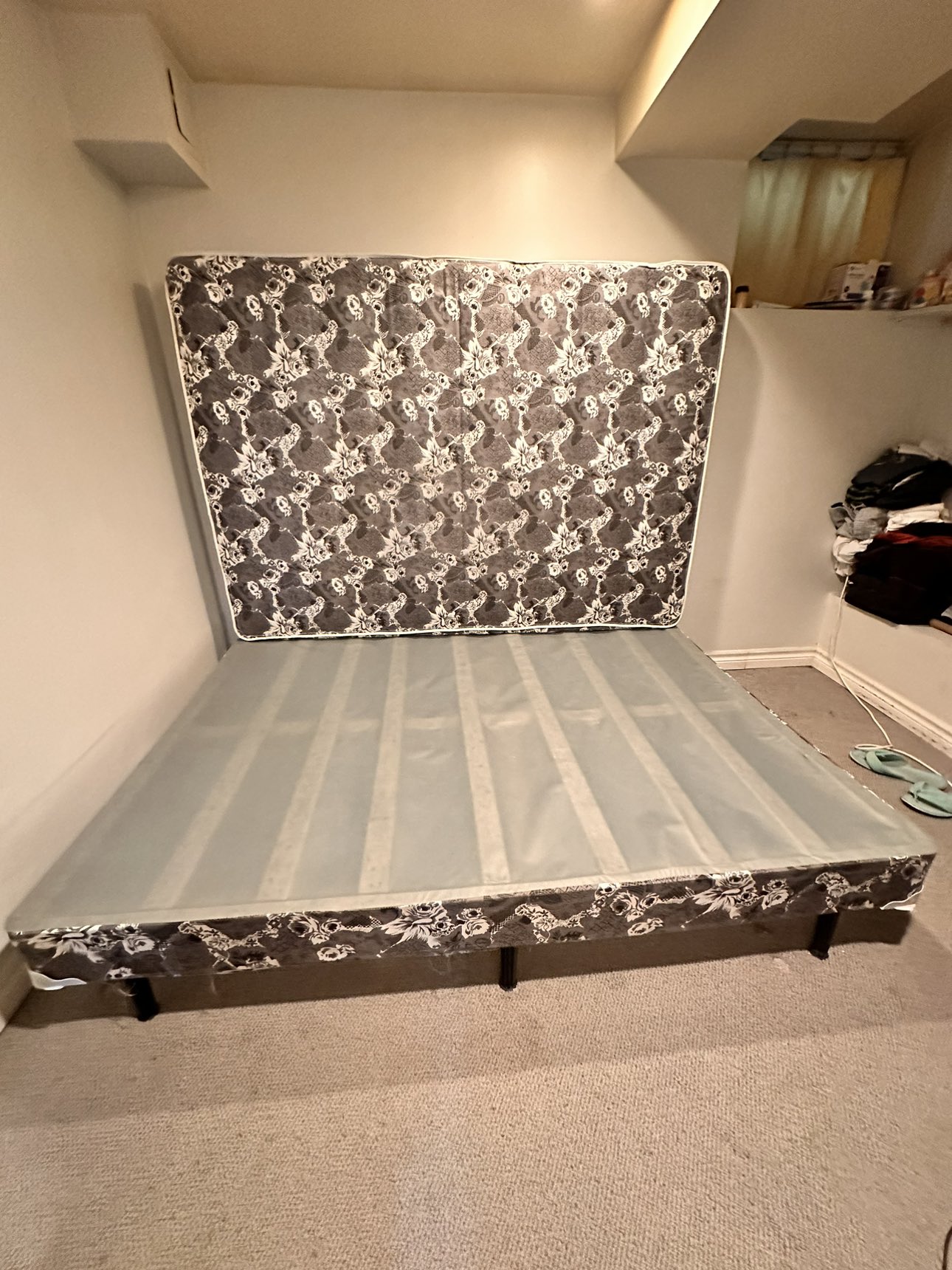 Bed furniture - Bed box and Mattress - Double size - photo 4