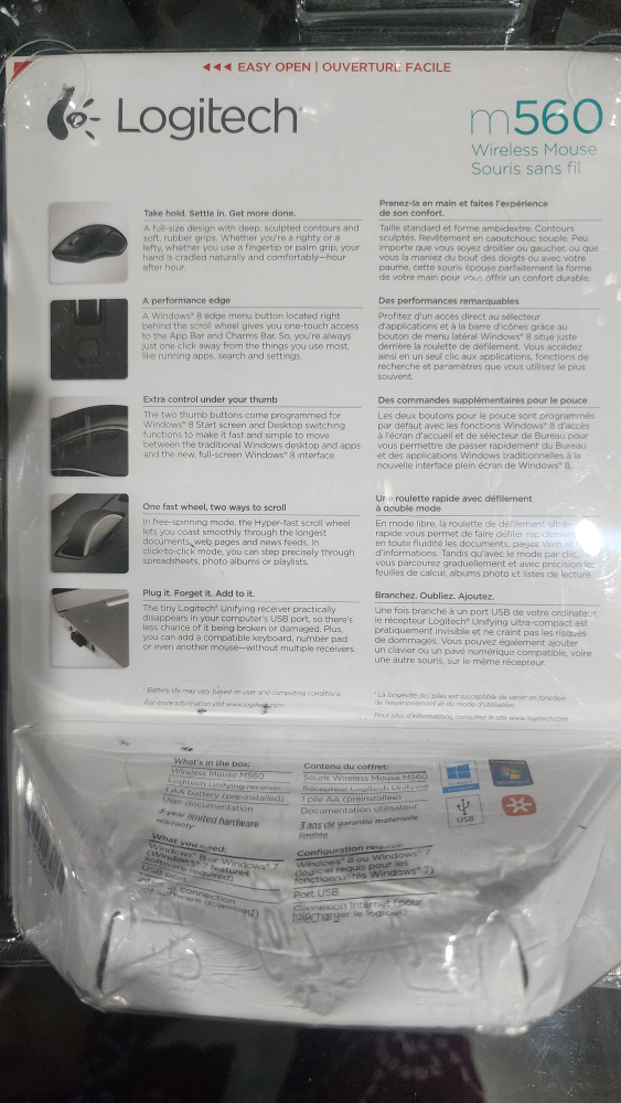 Logitech  M560  Mouse - photo 2
