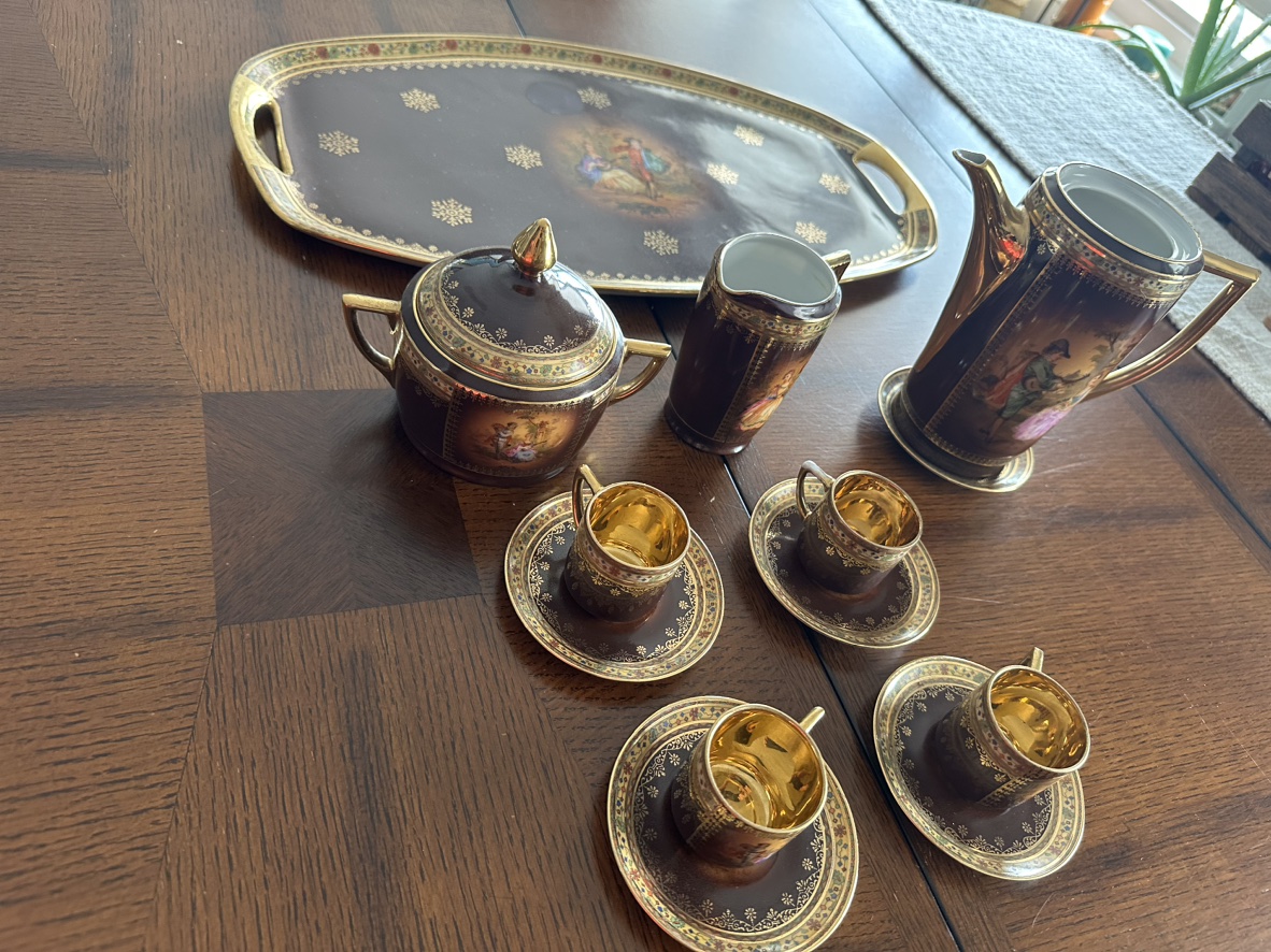 Slowakia Coffee Set Porcelana 14 pieces - photo 3