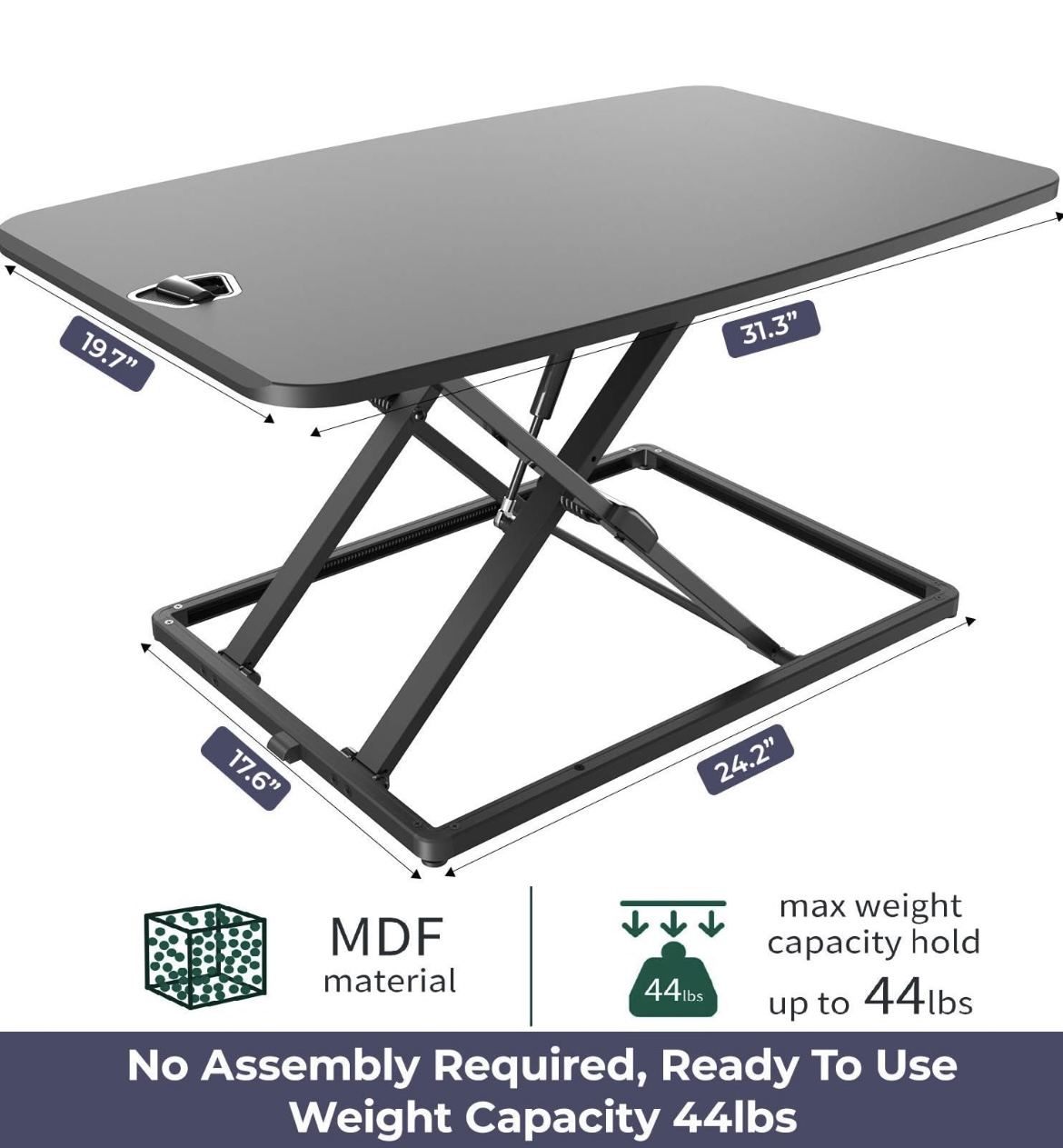 (Moving Sale) Ohuhu Standing Desk Converter thumbnail