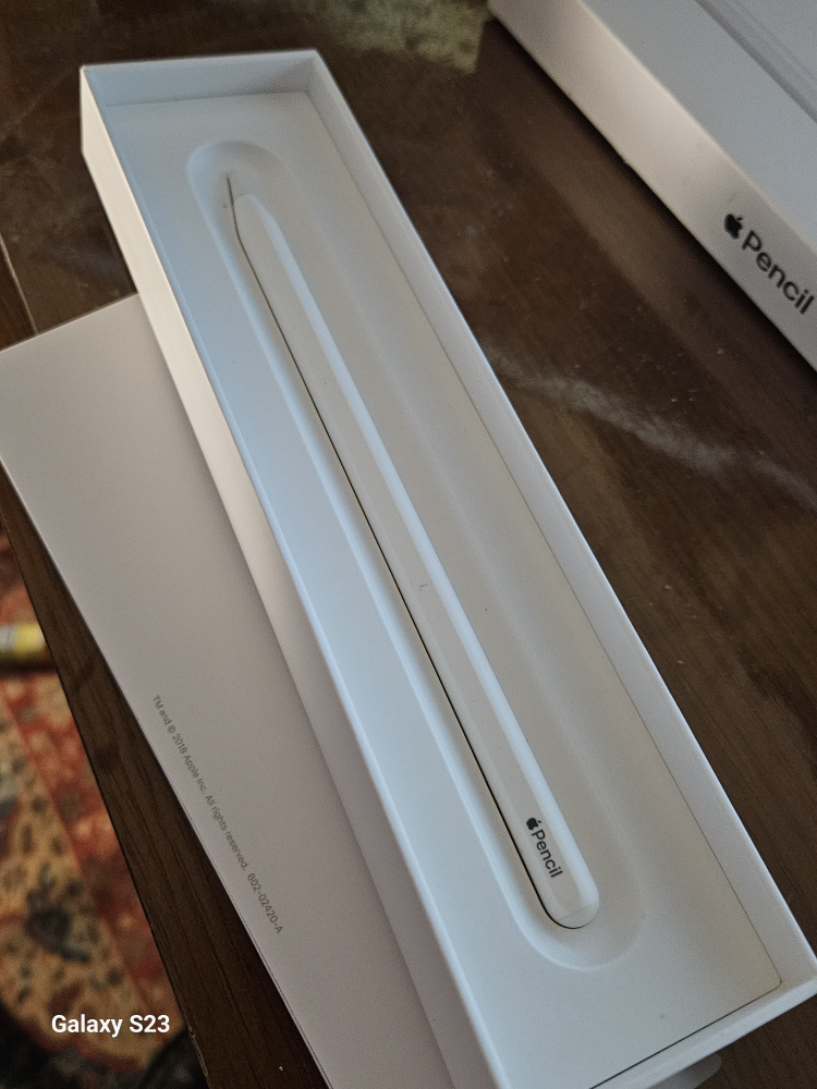 2nd gen Apple pencil