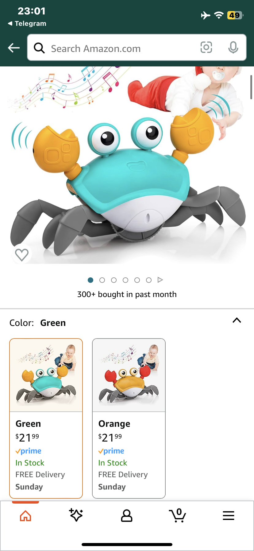 Walking crab