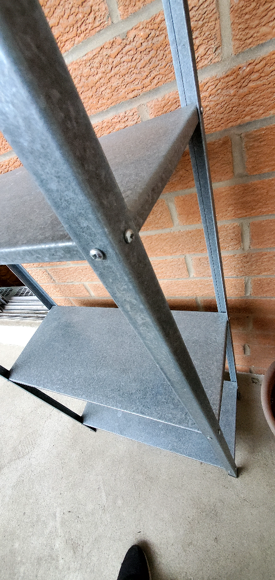 Shelf Unit, Indoor/Outdoor (Galvanized steel)  Assembled - photo 2