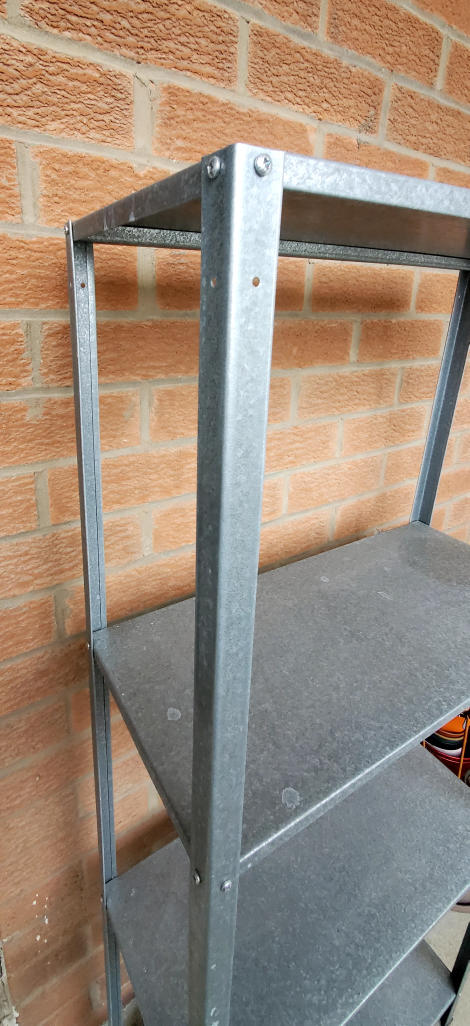 Shelf Unit, Indoor/Outdoor (Galvanized steel)  Assembled - photo 3