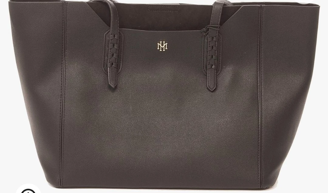 Mark & Hall Faux Leather Tote w/ Wrist Clutch (tag) w/ freebie!