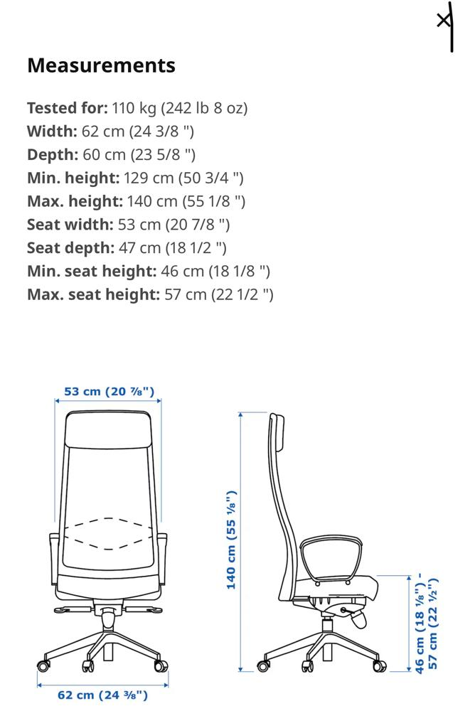 Ikea Desk/Office Chair - photo 3