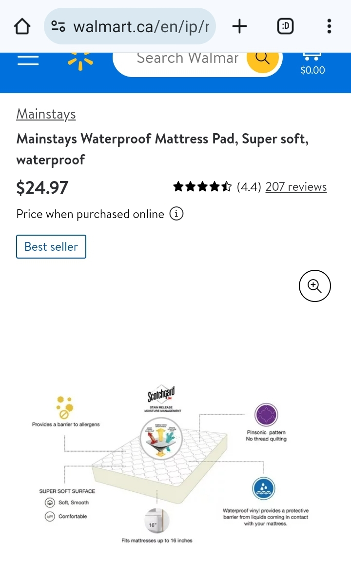 Mattress Pad - Twin image indicator(2)
