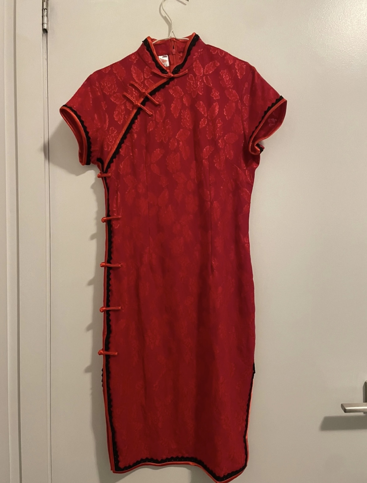 Red chinese dress cheongsam