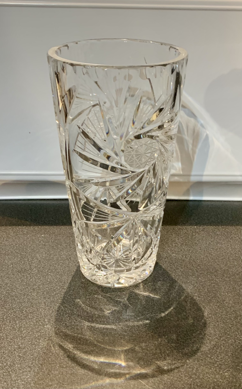 Vintage Bohemian Crystal Vases plus more image indicator(5)