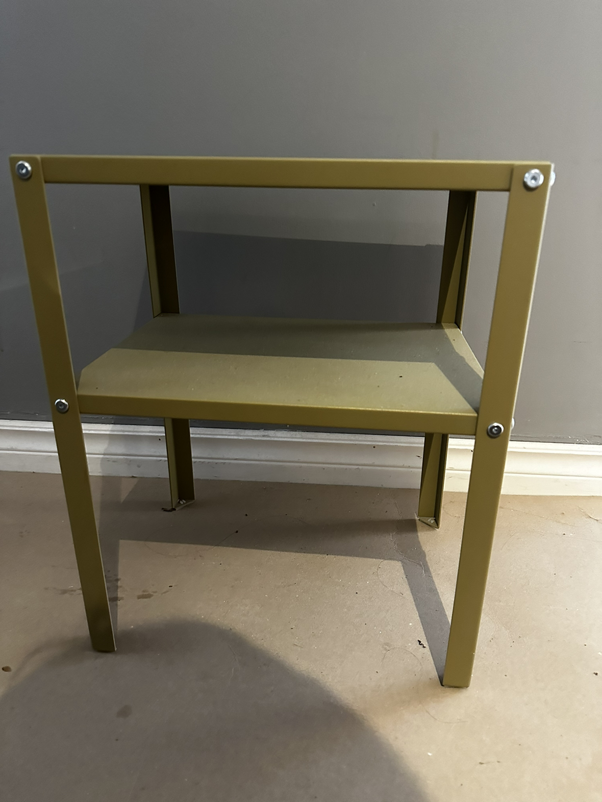 IKEA nightstand olive colour