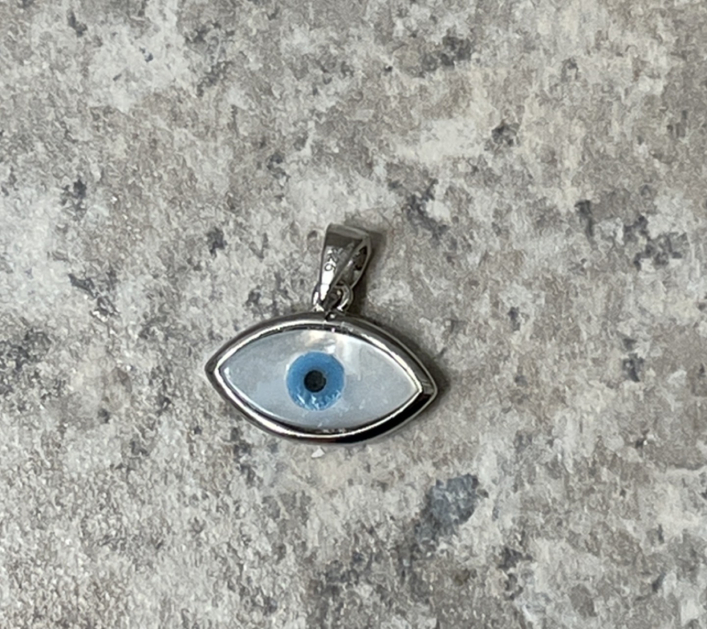 Eye 925 Sterling Silver Pendant - Double Sided 🎁