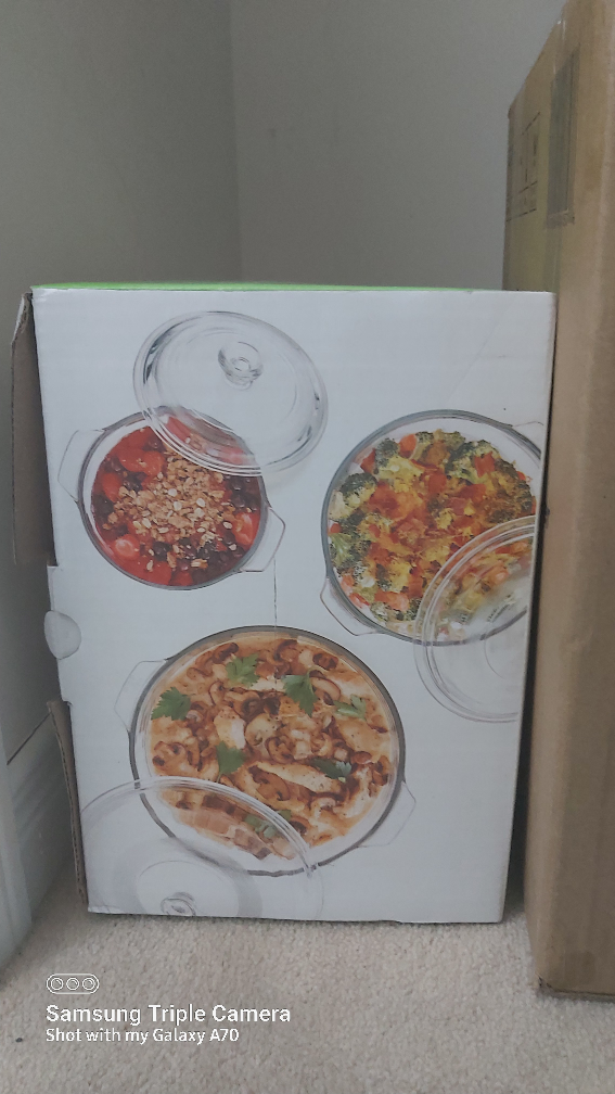 glass casserole set - photo 2