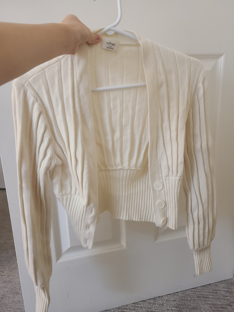 aritzia wilfred cardigan