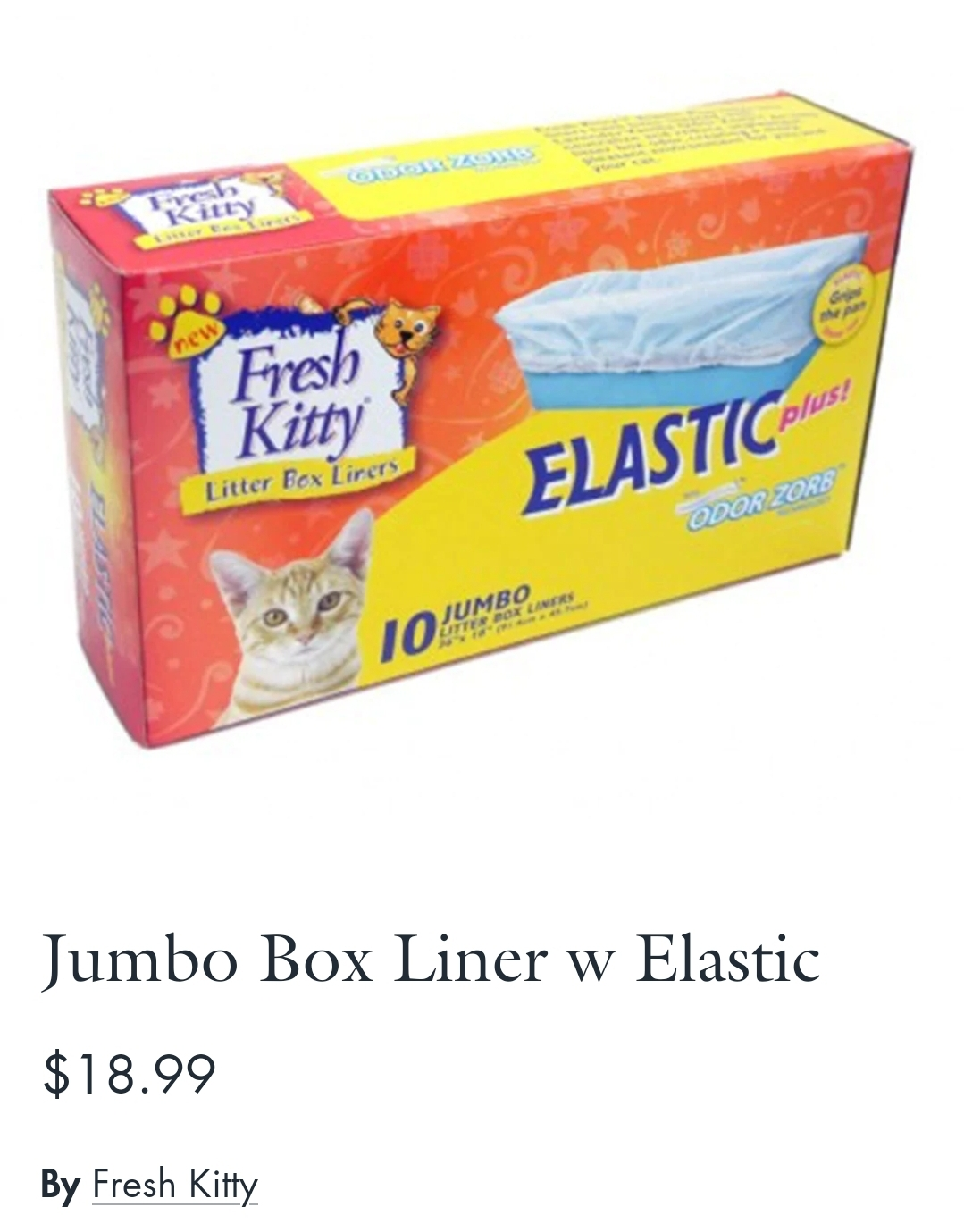 🎁Fresh Kitty Super Thick Super Jumbo Litter Bags🎁 image indicator(8)