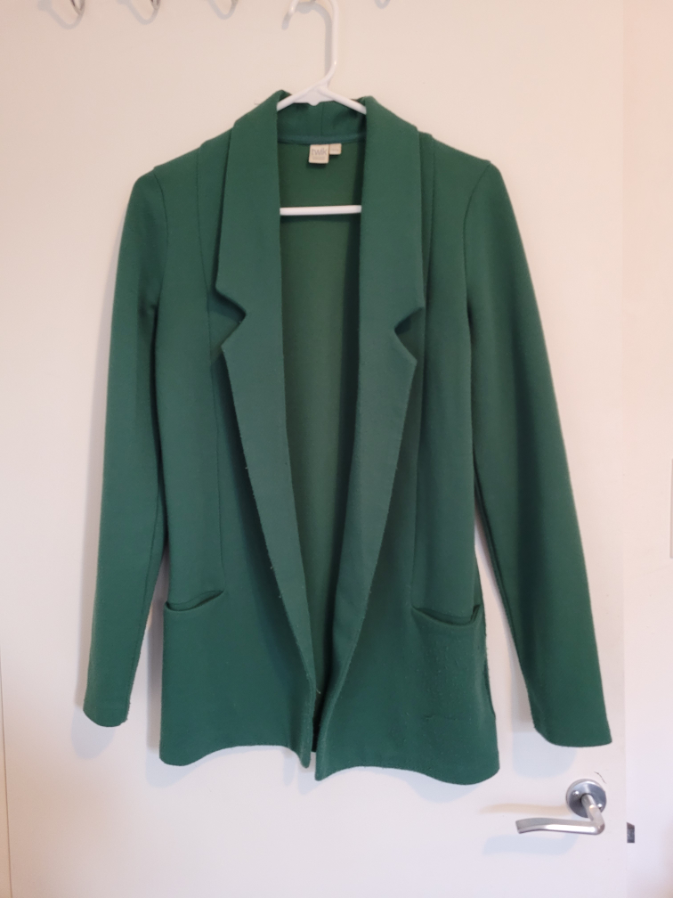 Emerald green blazer thumbnail