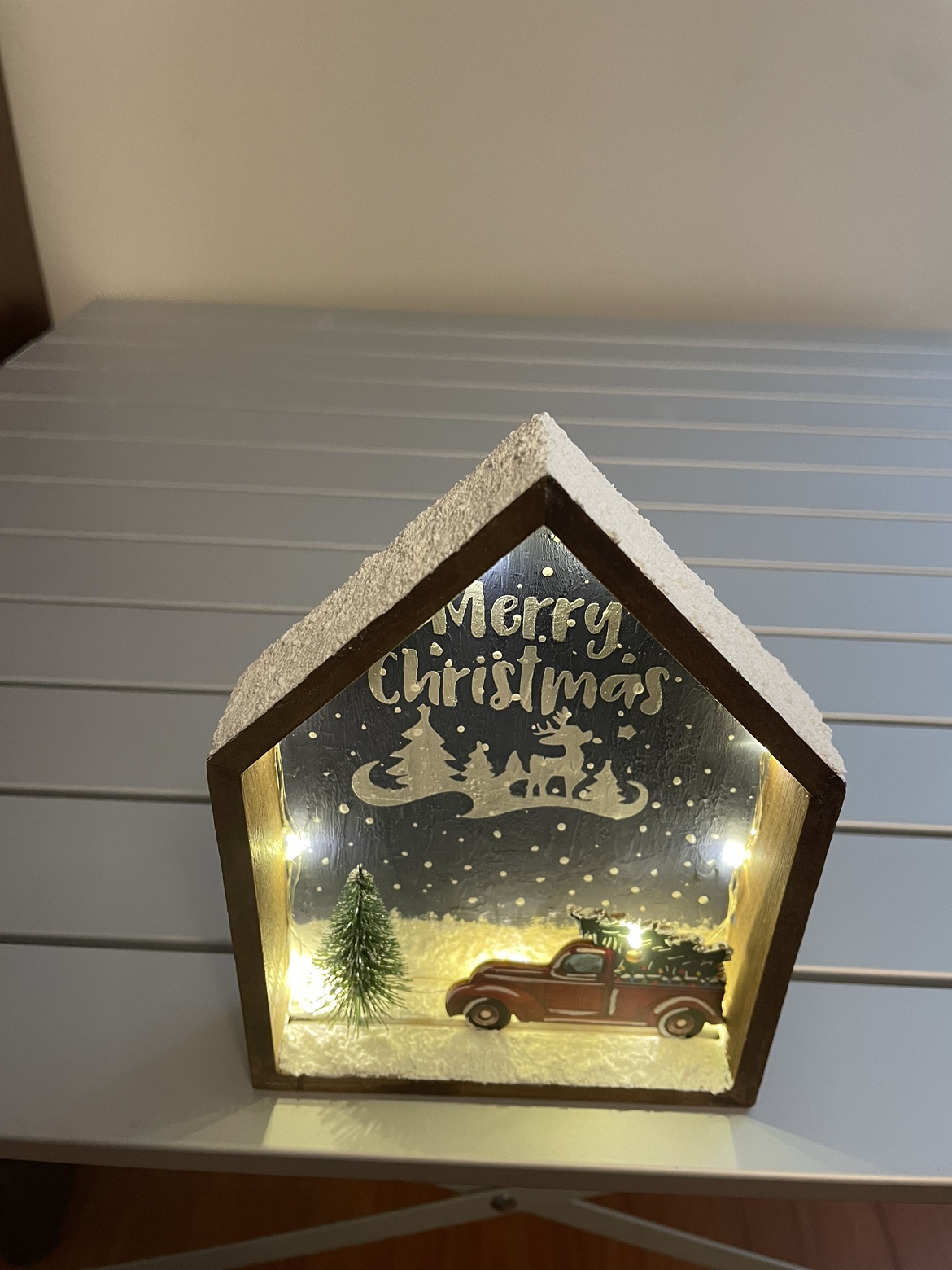 Christmas decoration - small shadow box image indicator(3)